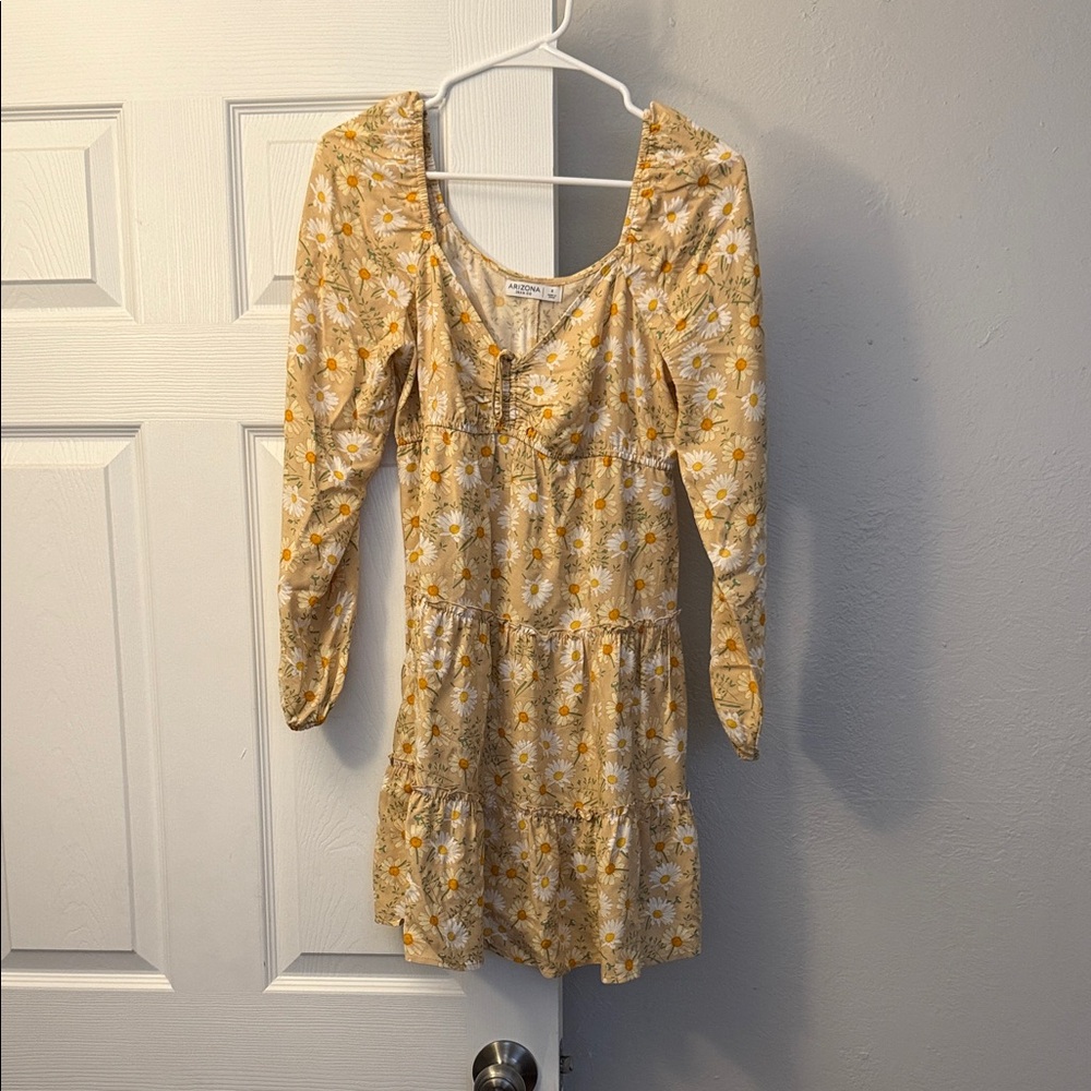 Floral Yellow Dress